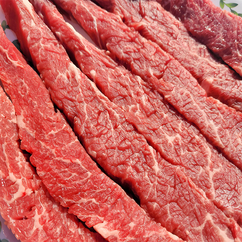 맛 과 육질 다잡은 마장동 경력 손질 678번 진갈비살 200g 꽃갈비살 소고기 - 상세 이미지 2