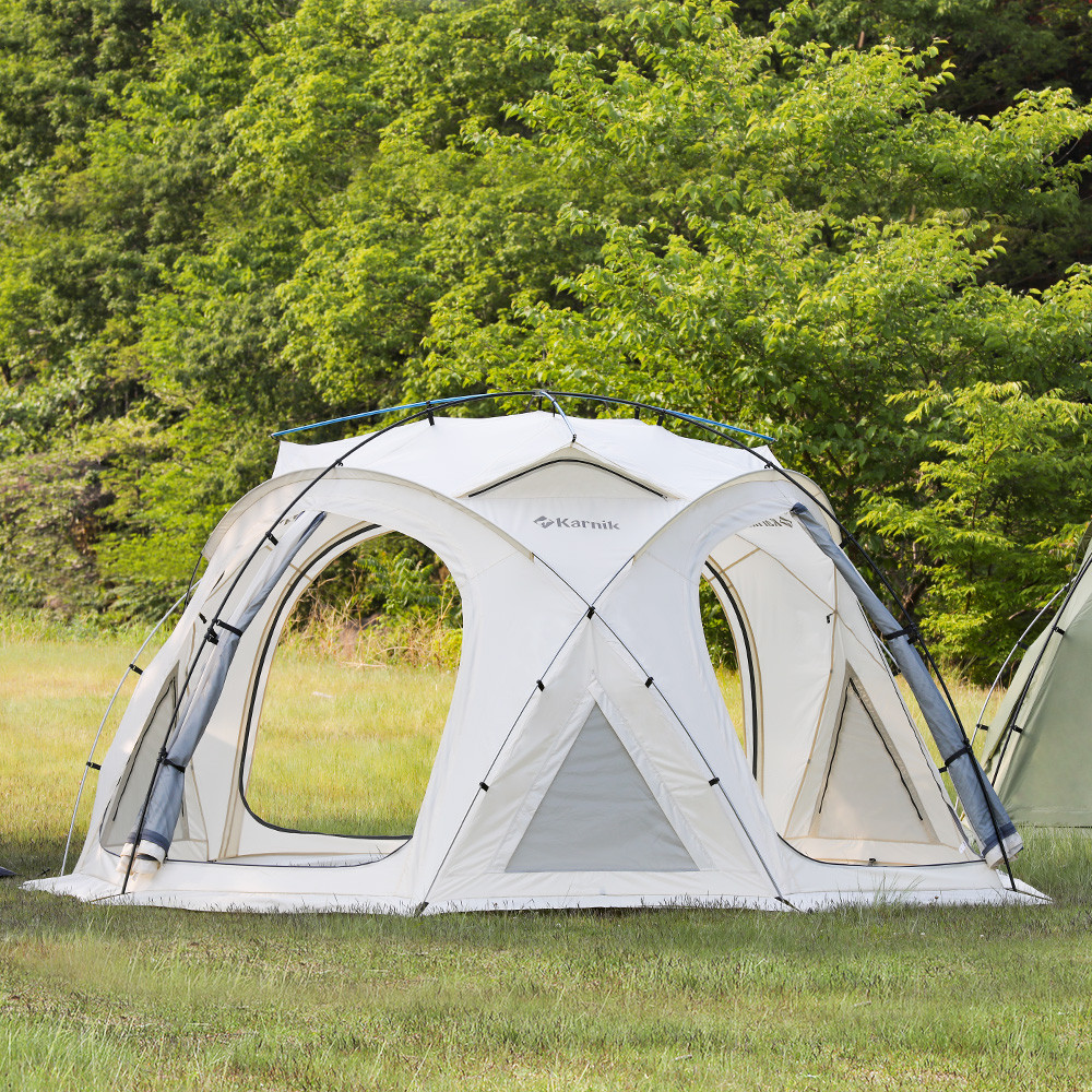 [창고대방출] 카르닉 이글루 돔텐트 육각 쉘터 대형텐트 7-8인용