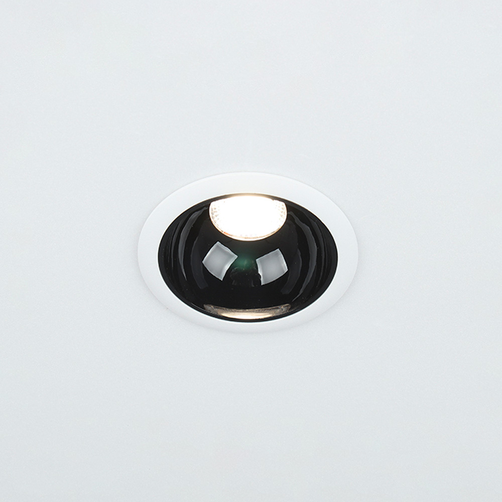 LED 75mm(3인치) 다운라이트 일체형 COB 룩크 10W 블랙 - 상세 이미지 3