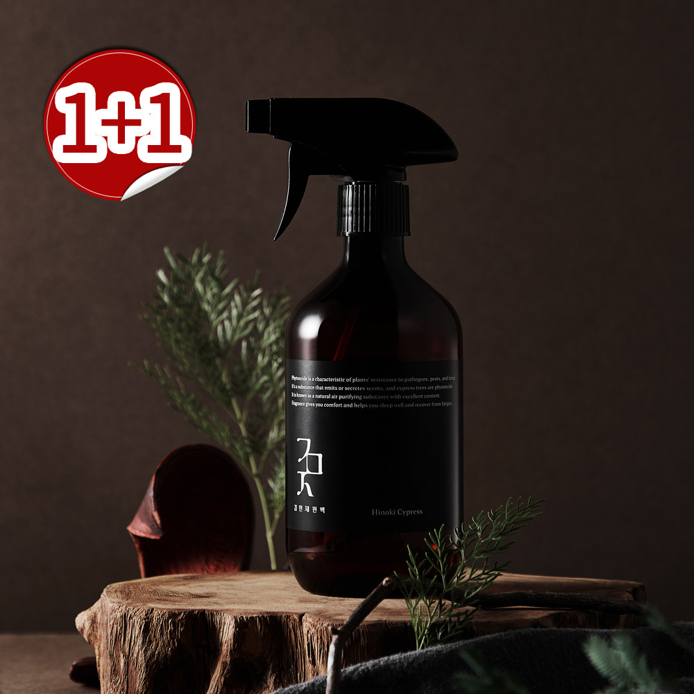 1+1 섬유탈취제 옷 정전기 방지 침구 패브릭 룸 스프레이 시트러스 500ml 제품 이미지