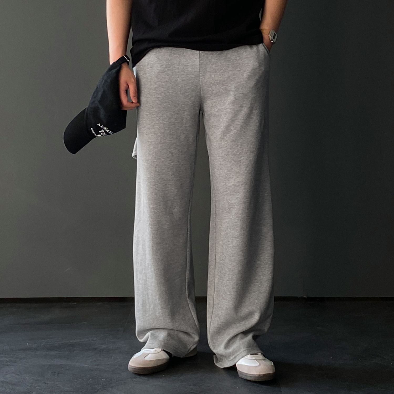 카펜터팬츠 남자와이드팬츠 스웨트팬츠 - 상세 이미지 2