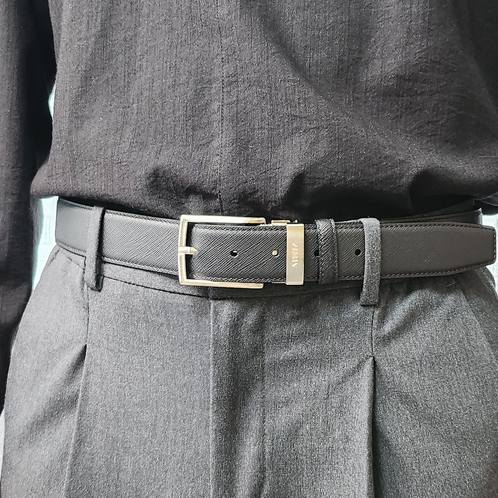 남자 사피아노 가죽 벨트끈 몽블랑 벨트 호환 교체 남성 허리띠 혁대 명품 29mm 34mm 상품 이미지