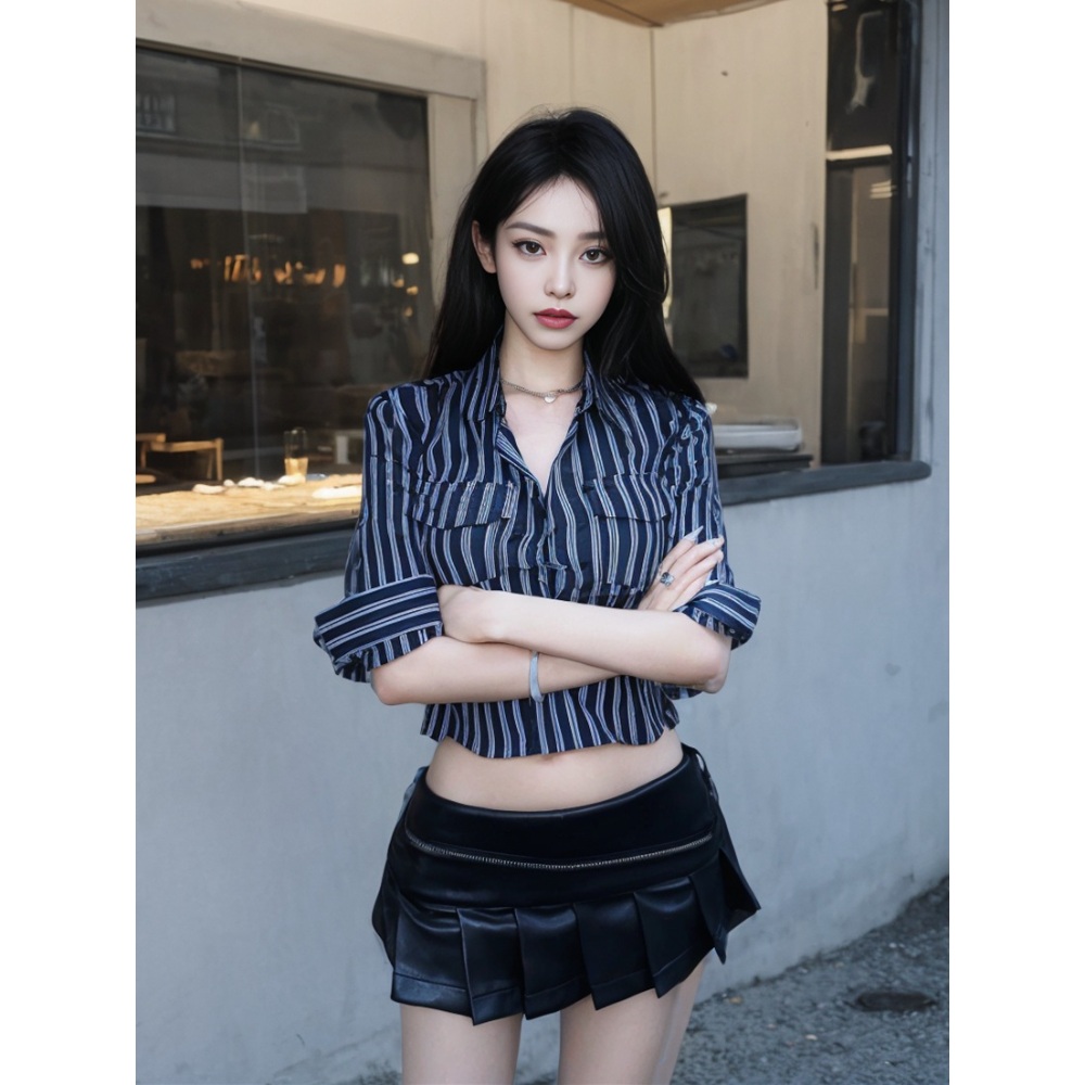 지락이의 뛰뛰빵빵 이영지 셔츠 블라우스 긴팔 간절기 의상 옷 패션 - 상세 이미지 4