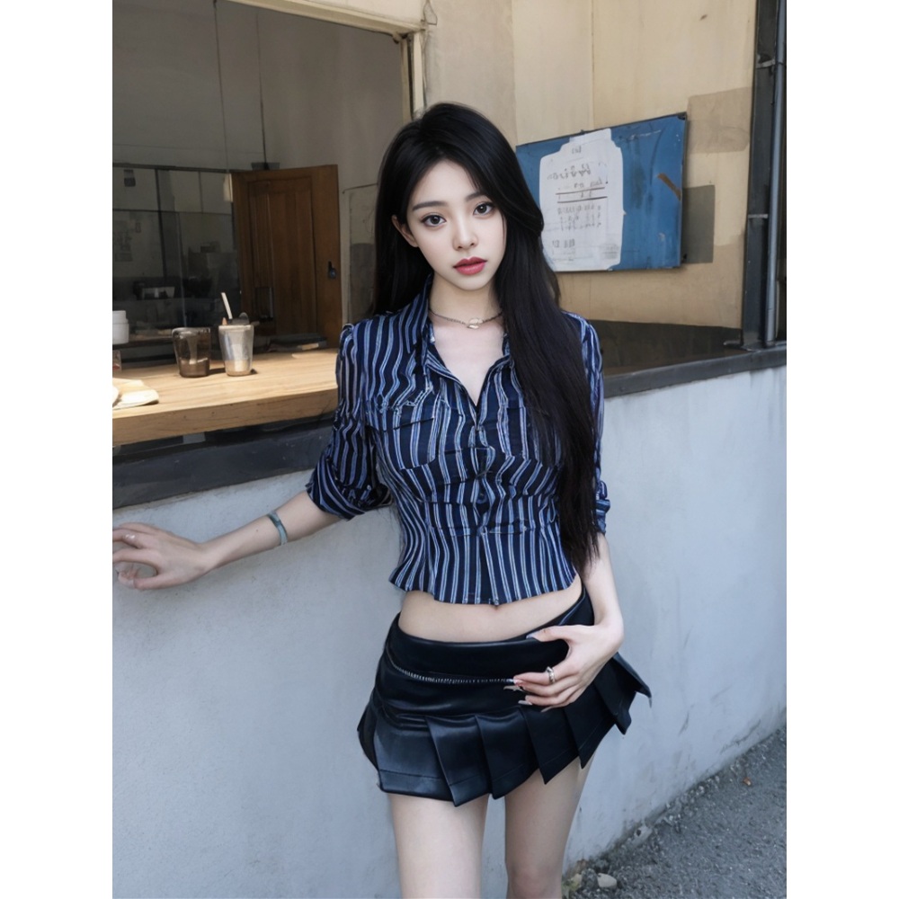 지락이의 뛰뛰빵빵 이영지 셔츠 블라우스 긴팔 간절기 의상 옷 패션 - 상세 이미지 3