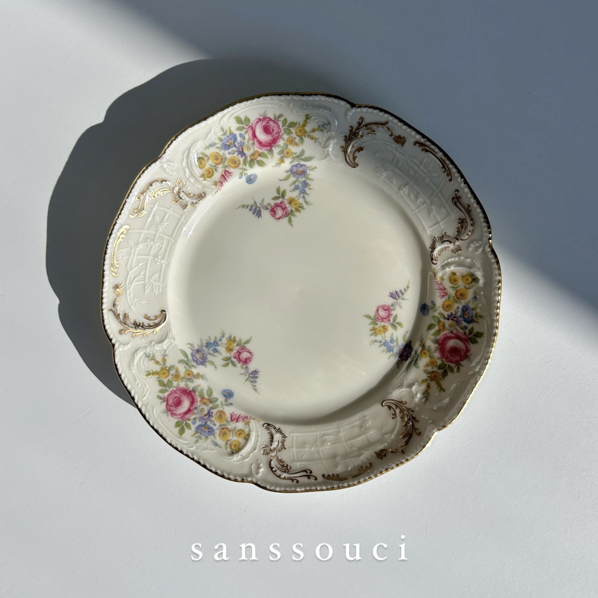 로젠탈 상수시 에어룸 독일 빈티지접시 예쁜그릇 파스타 홈카페접시 수입그릇 플레이트