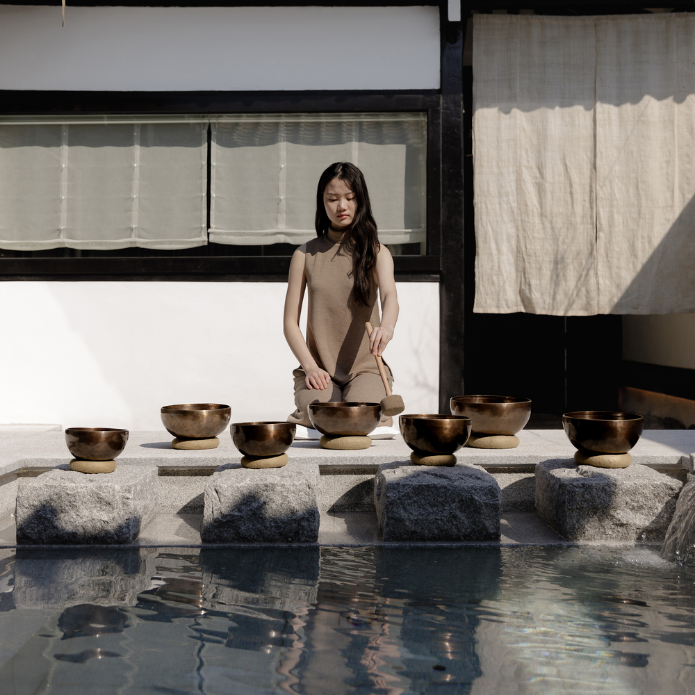 오감소 차크라 싱잉볼 세트 대형 씽잉볼 명상 요가 종 - 상세 이미지 2