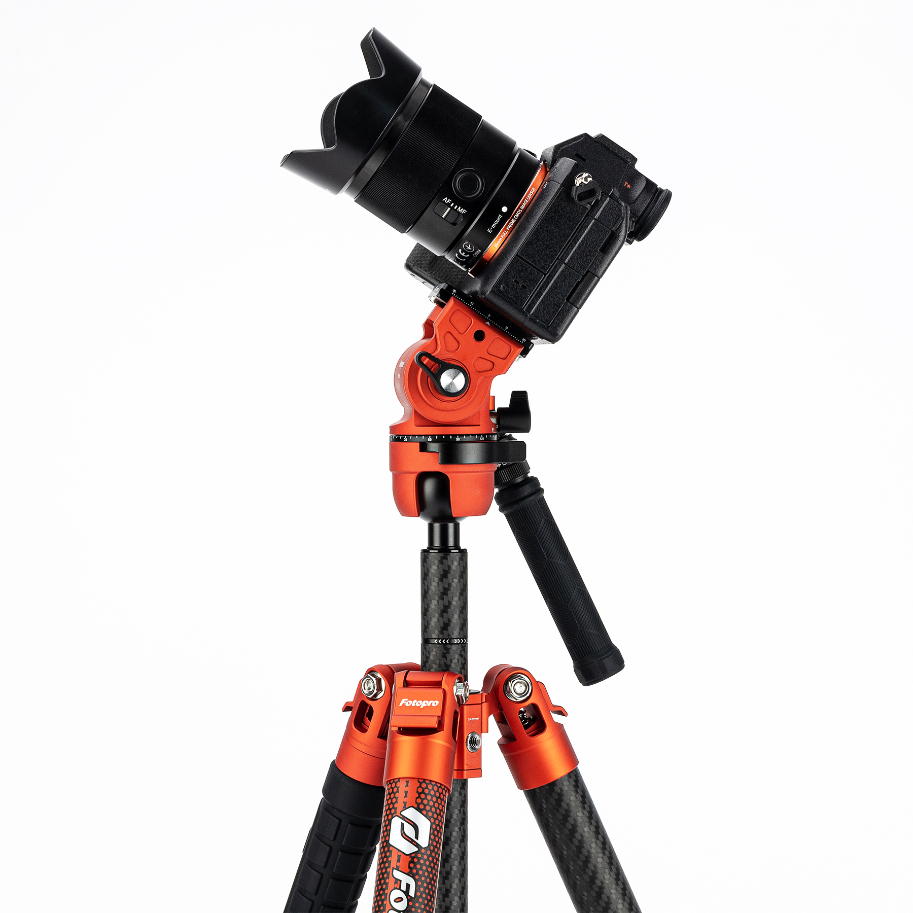 포토프로 Fotopro X-AIRFLY Max Video 플립 락 카본 경량 삼각대 이미지 6