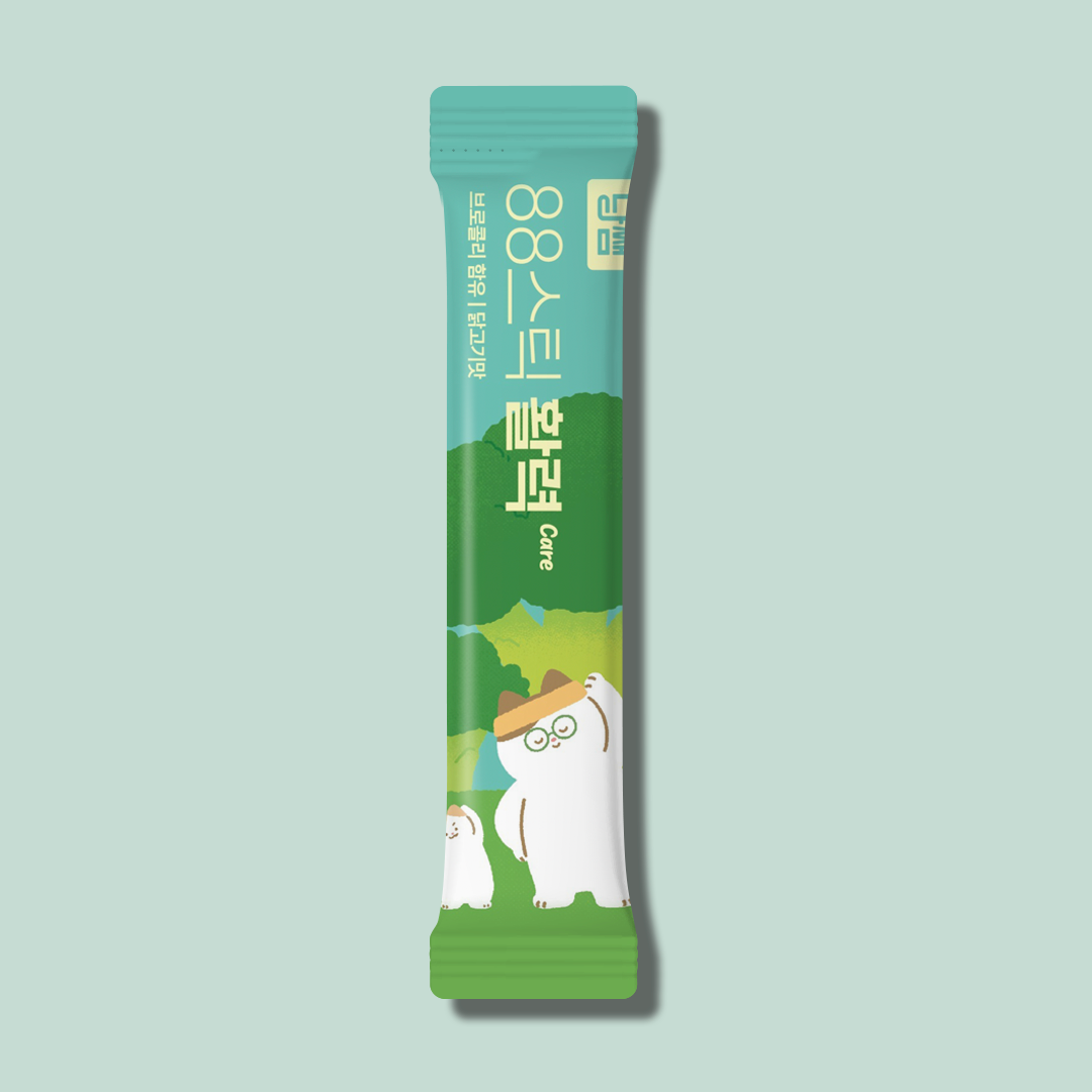 냥쌤 88스틱 고양이 츄르 영양 간식 짜먹는 스틱 활력케어, 10g, 4개 - 상세 이미지 2