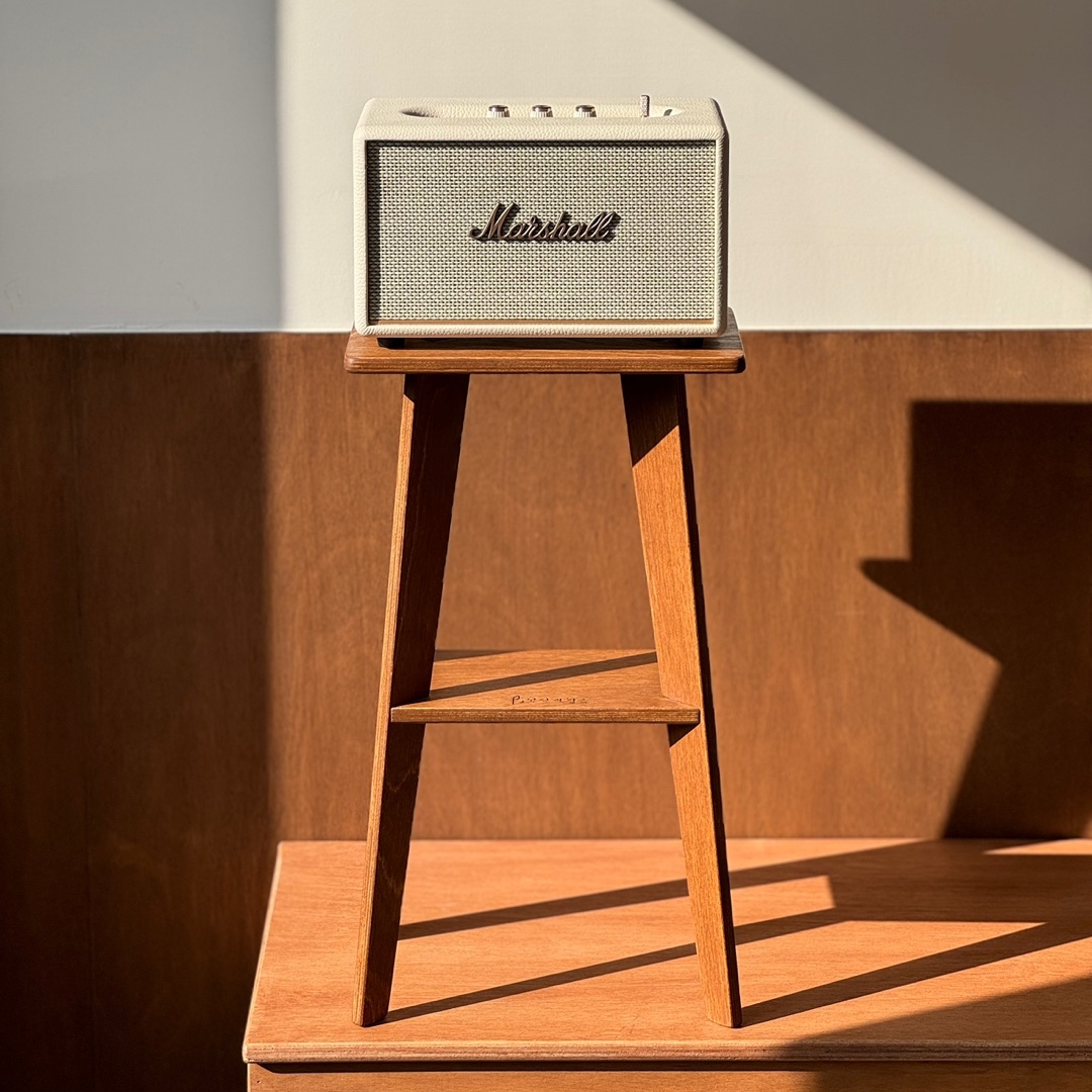 양장박웍스 마샬 스피커 스탠드 액톤 3 2 1 우드 받침대 고급 거치대