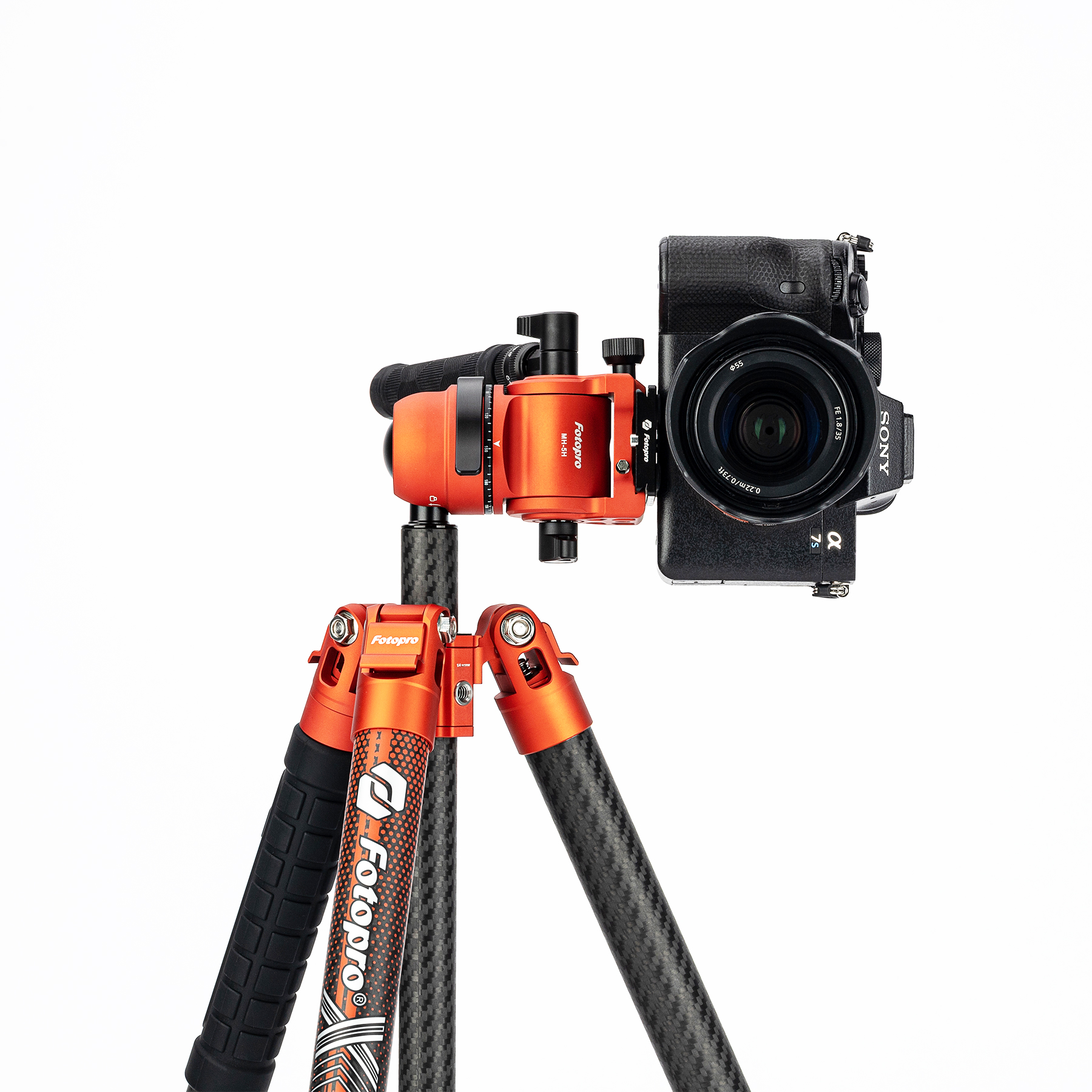 포토프로 Fotopro X-AIRFLY Max Video 플립 락 카본 경량 삼각대 - 상세 이미지 2
