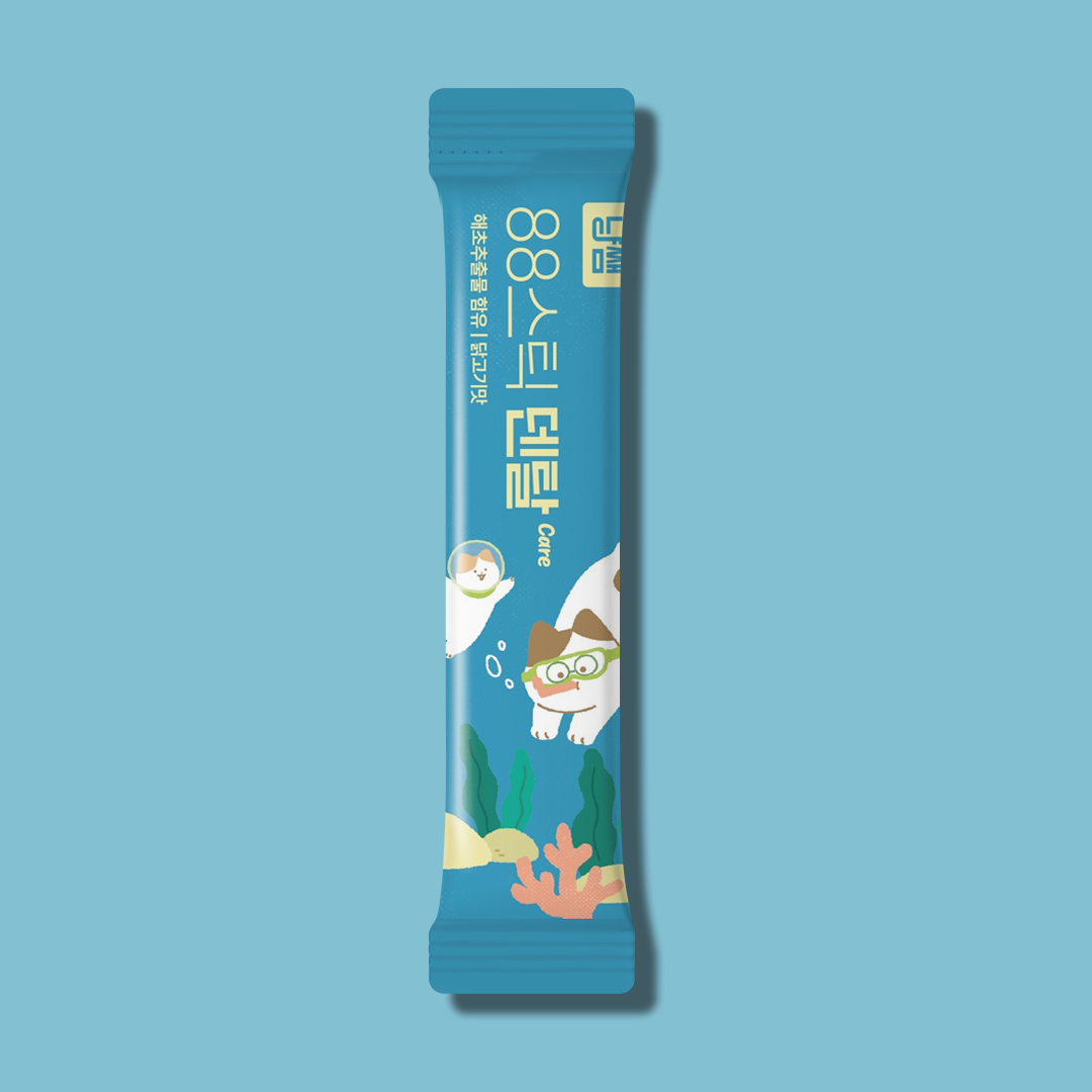 냥쌤 88스틱 고양이 츄르 영양 간식 짜먹는 스틱 텐탈케어, 10g, 4개 - 상세 이미지 2