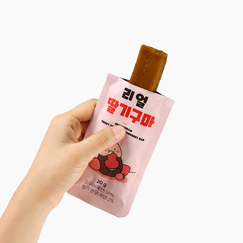 룰루맘 리얼딸기구마 1개(20g) - 상품 이미지