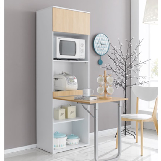 전자렌지 수납장 겸 식탁 겸 렌지대 밥솥 선반