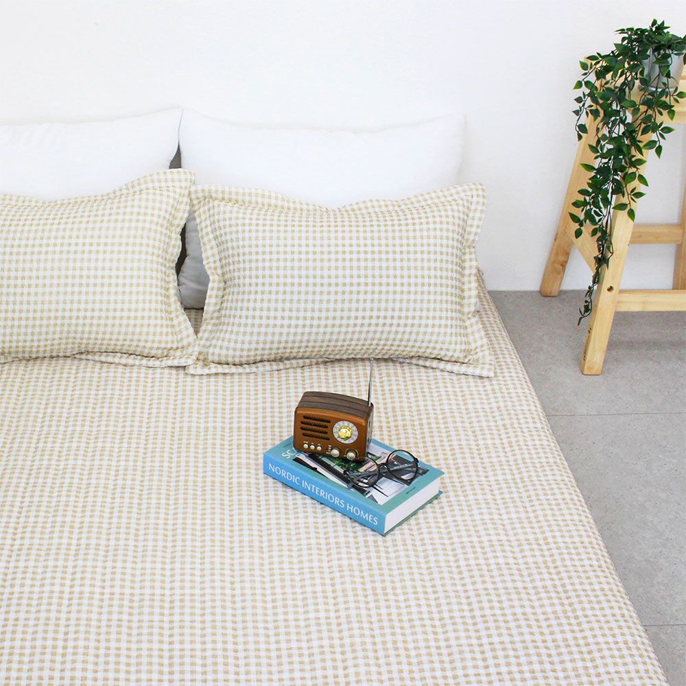 아르떼베딩 미끄럼방지 시어서커 시원한 여름 요커버 싱글/더블/퀸