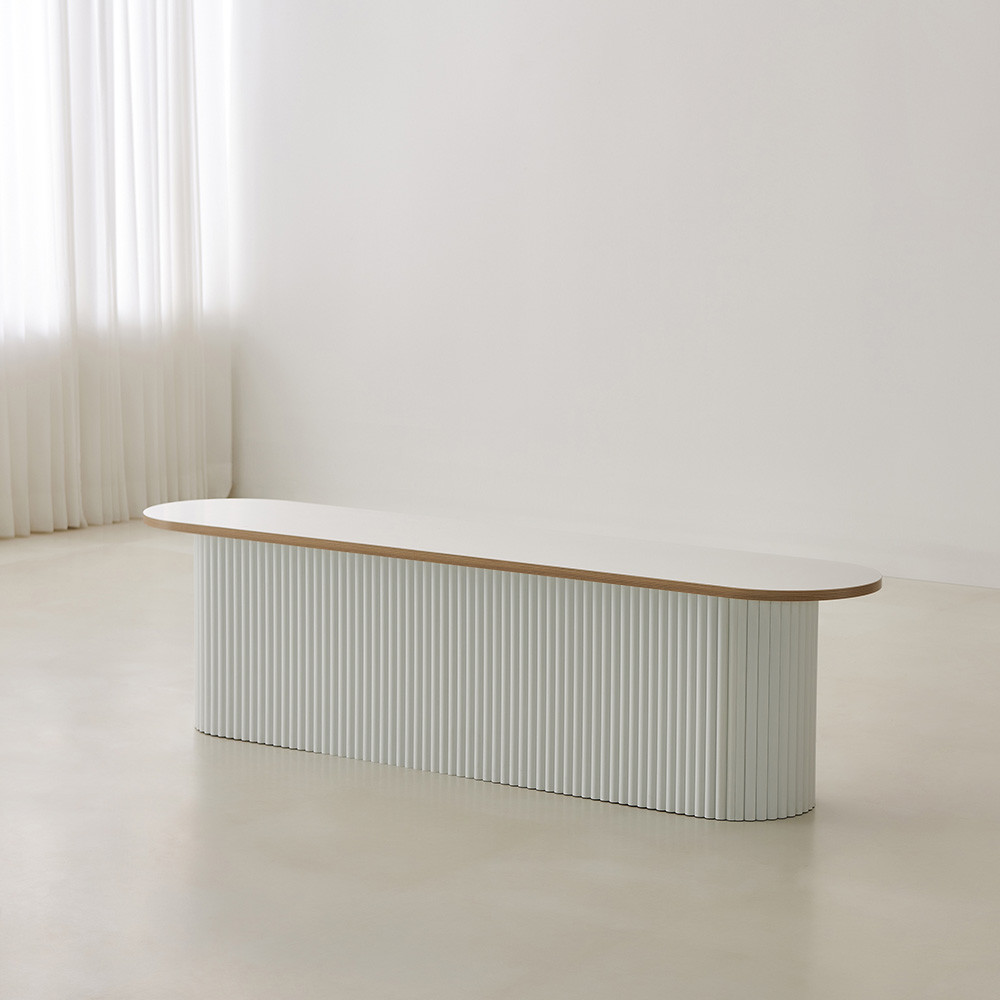 이노센트 순수한 템바보드 식탁 벤치 1600 i104401