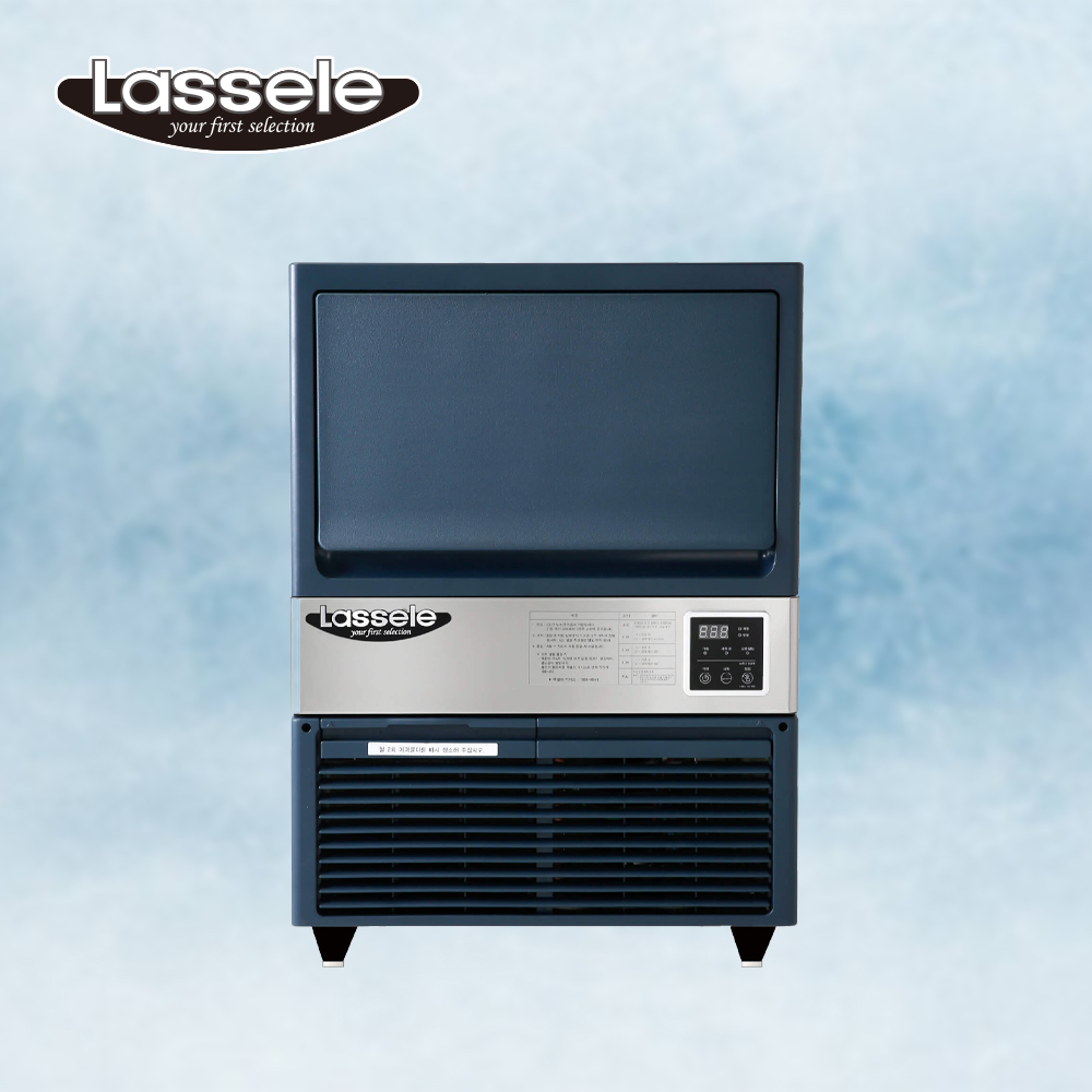 라셀르 80kg 제빙기 반달얼음 공냉식 카페 언더카운터 업소용제빙기 LIM-080A