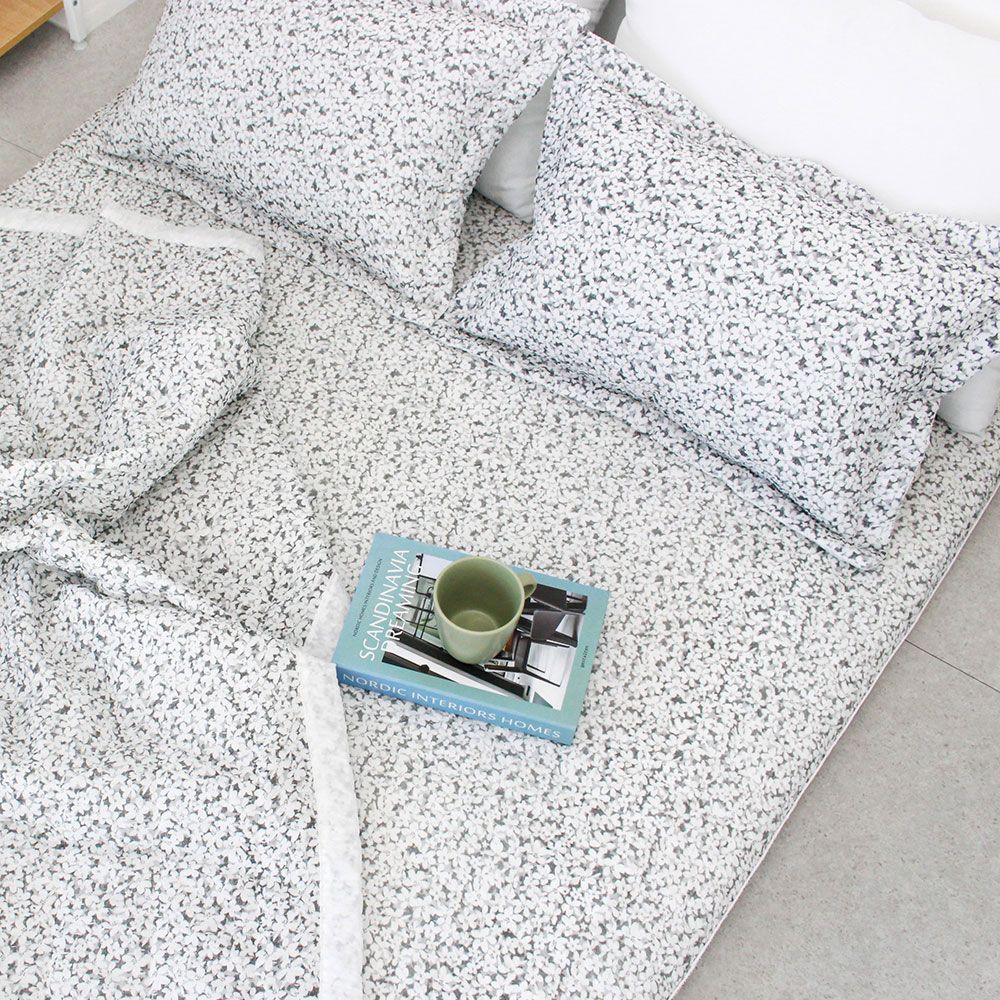 아르떼베딩 미끄럼방지 시어서커 시원한 여름 요커버 싱글/더블/퀸