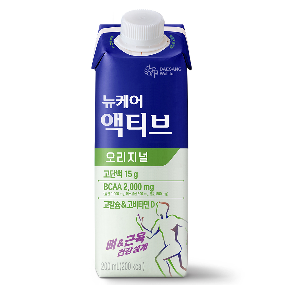 대상웰라이프 뉴케어 액티브 오리지널 200 mL 24팩 균형영양식 액상 단백질음료 - 상세 이미지 2