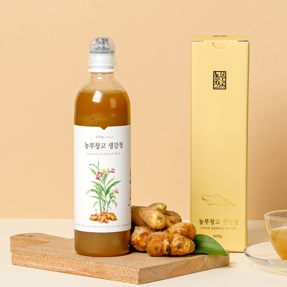 농부창고 생강청 600g 수제 생강차 이미지 1