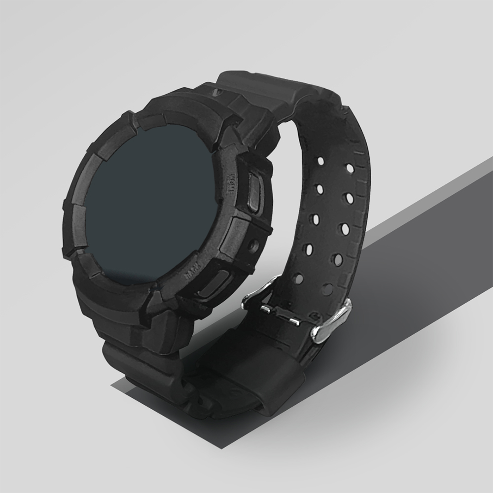 TXLX 갤럭시워치 일체형 스트랩 워치 7 6 5 4 호환 풀커버 세트 20 40 44 mm - 상세 이미지 4