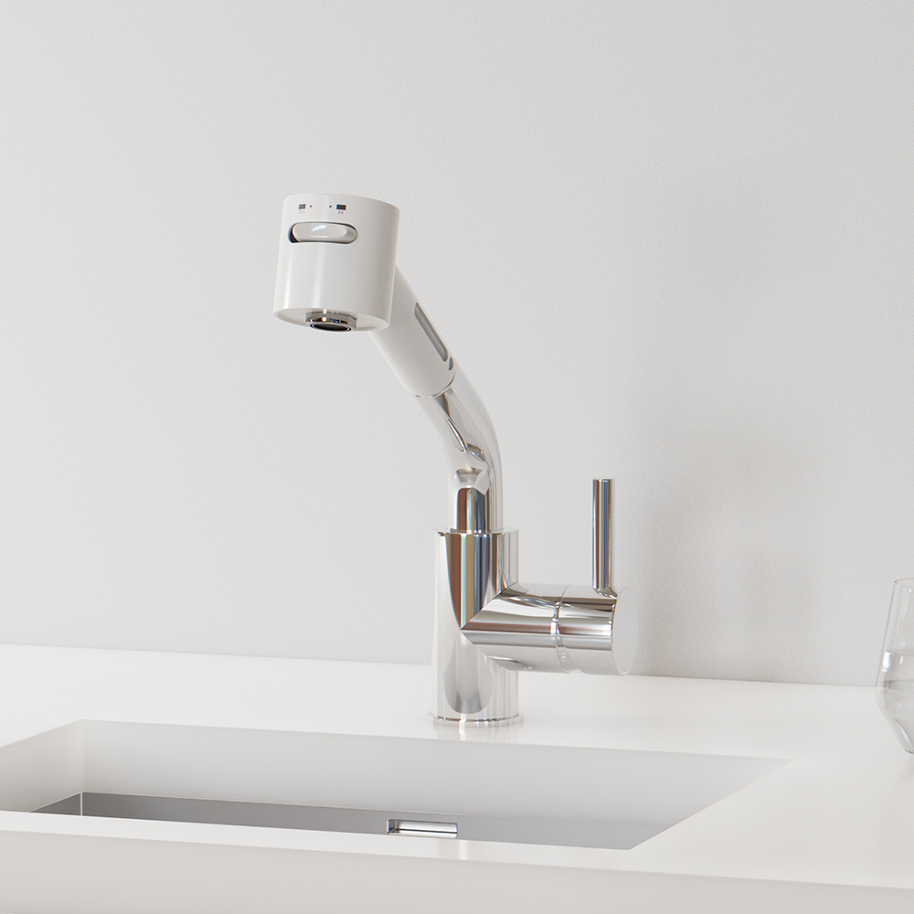 바른생활수 주방 핸디형 필터 싱크대 수전 수돗물 정수 녹 불순물 제거