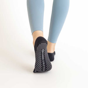 아사나 크로스 리본 풀토우 발가락 미끄럼방지 요가 양말 필라테스 양말 유... 운동러 솔직 후기 | 실사용 리뷰 - 상품 이미지 3