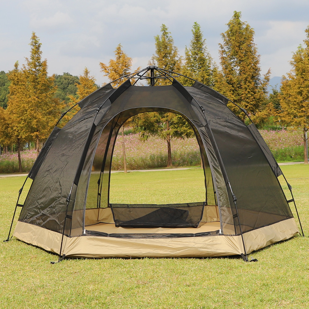 스페이스 메쉬 원터치 텐트 감성 10초 피크닉 나들이