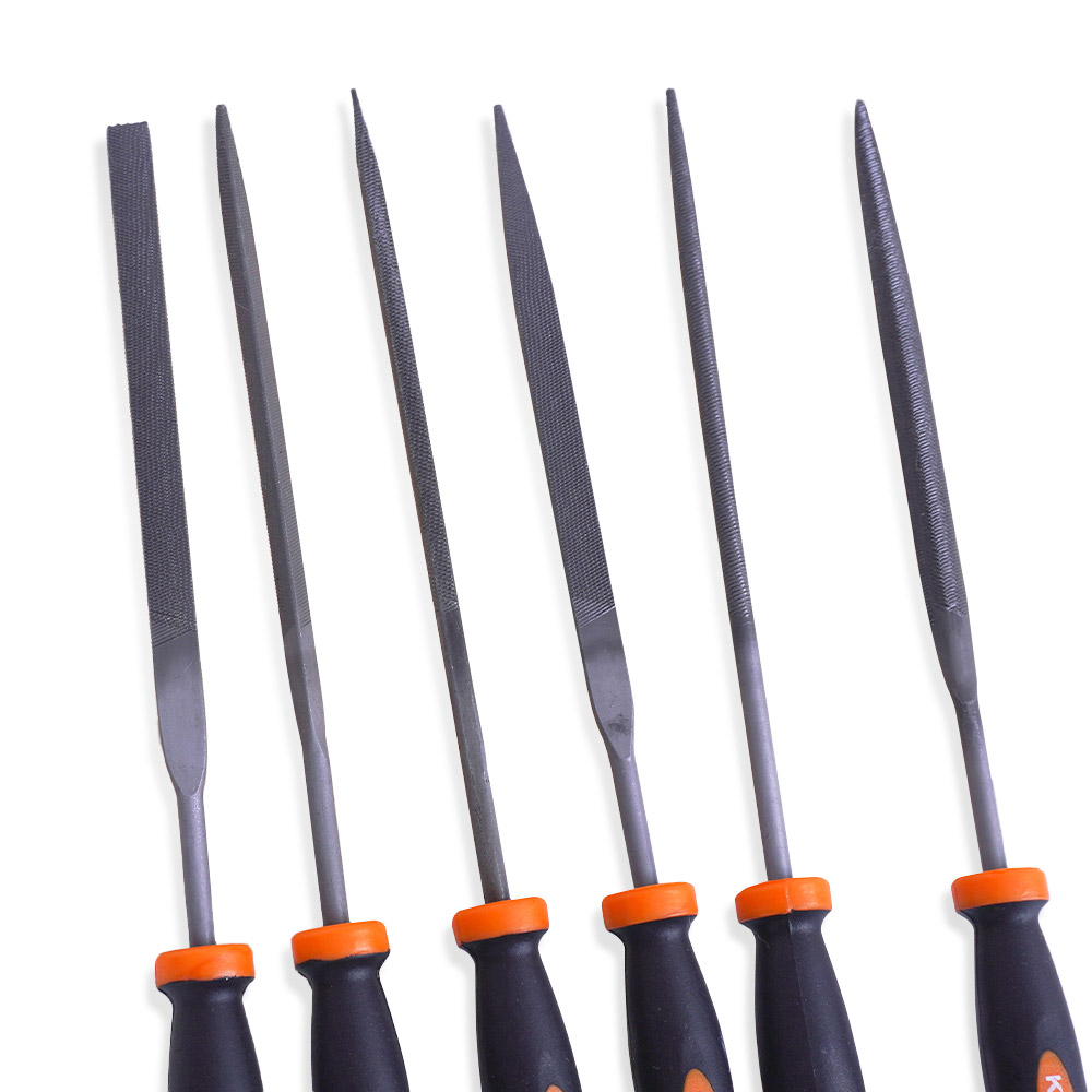 켄도 철공용 줄세트 6P 30181N 평줄, 사각줄, 삼각줄, 원형줄, 반달줄 - 상세 이미지 3