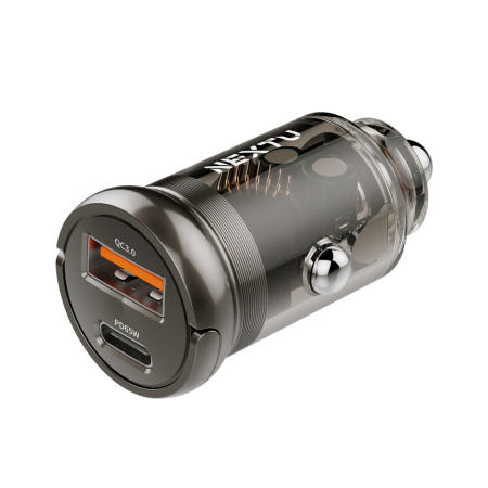 NEXTU 시아잰 65W USB/C타입 2포트 시거잭 차량용 미니 초고속충전기