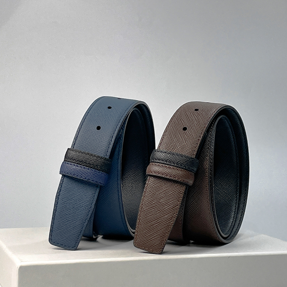 남자 사피아노 가죽 벨트끈 몽블랑 벨트 호환 교체 남성 허리띠 혁대 명품 29mm 34mm 상품 이미지