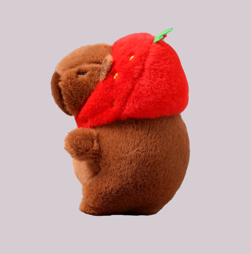 카피바라 인형 키링 콧물 카피바라 열쇠고리 가방꾸미기 - 상세 이미지 5