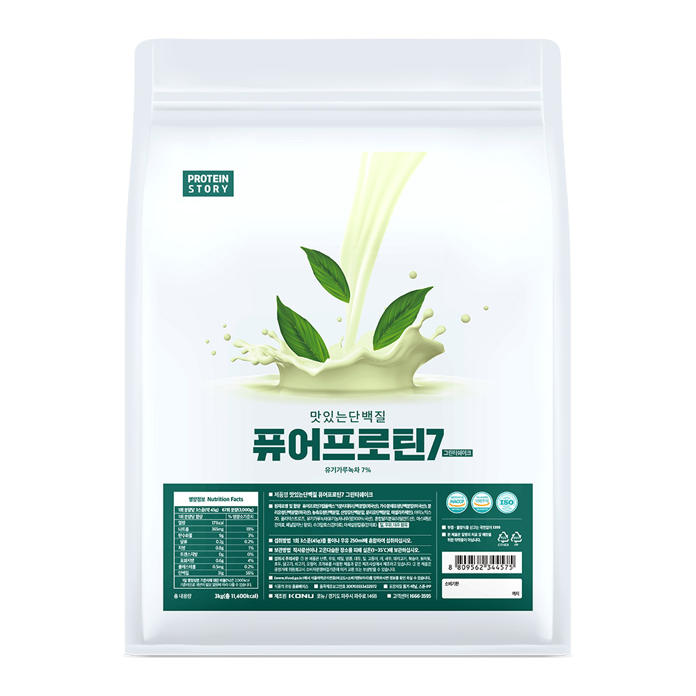 프로틴스토리 맛있는 단백질 퓨어프로틴7 초코 3kg 이미지 8