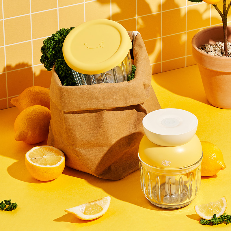 잼먹 이유식 듀얼쵸퍼 만능 차퍼 야채 마늘