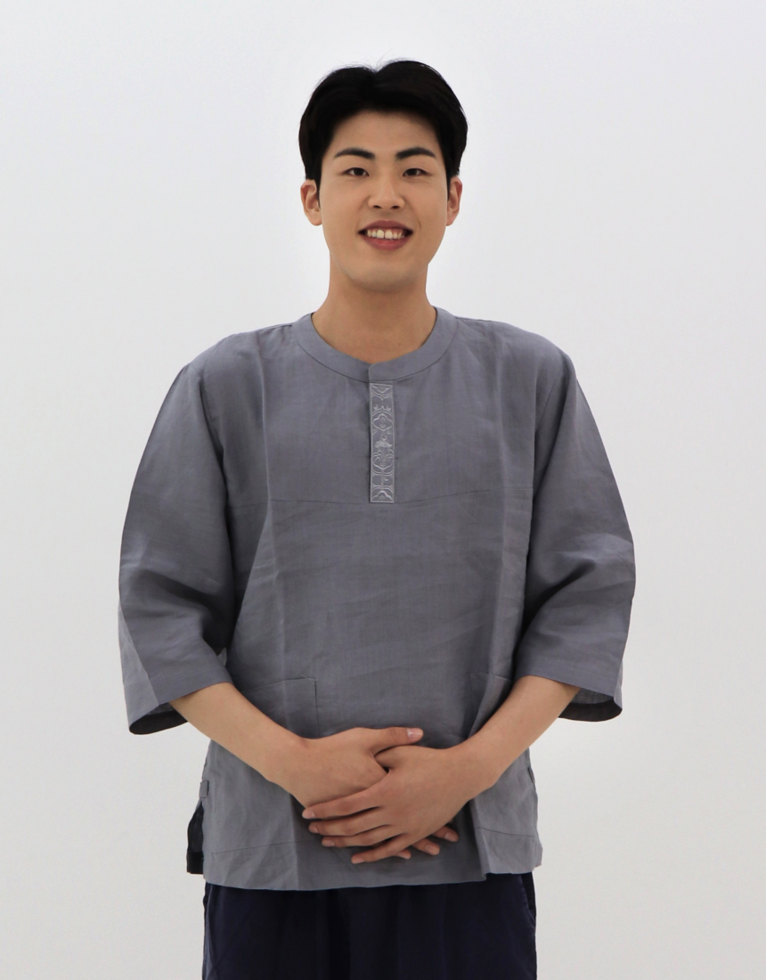 마 티셔츠 단품 남자 남성 생활한복 개량한복 - 상세 이미지 5