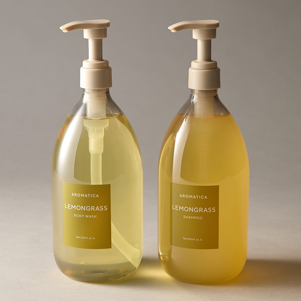 아로마티카 레몬그라스/유칼립투스 샴푸&워시 2L 세트
