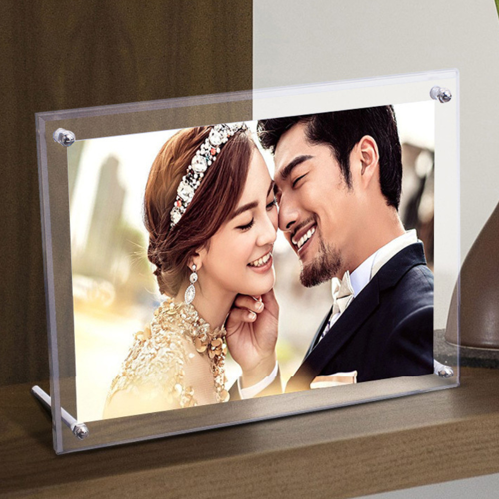 아크릴액자 사업자등록증 가족사진 상장 액자 프레임 A4