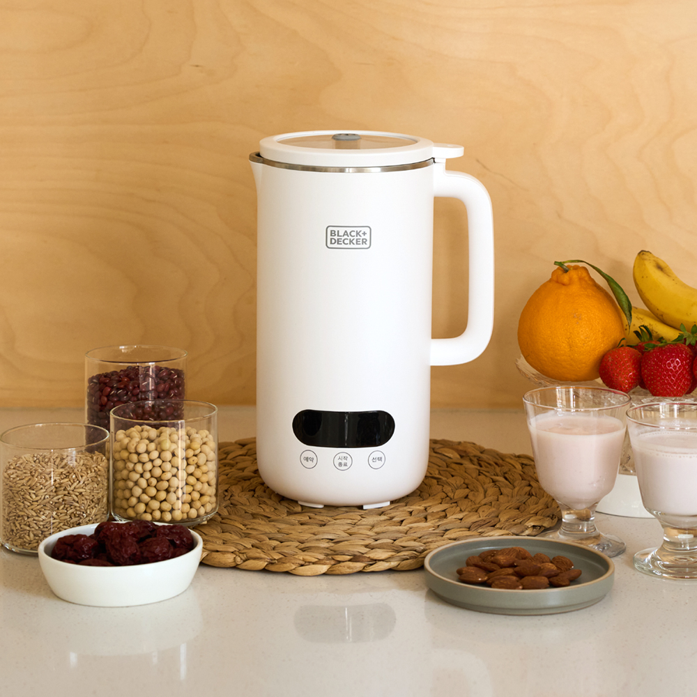블랙앤데커 두유제조기 두유기 1000ml 대용량 콩국수 두부 죽만들기 BXEB1240-A - 상품 이미지