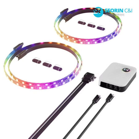 HYTE HYTE LS30 qRGB Light Strips (컨트롤러/1000mm)