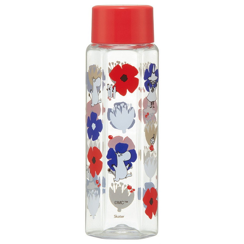 [발주상품 2~4 영업일 후 발송예정] 스케이터 무민 캐릭터 육각 블로 보틀 250ml PDH3 - 주방·식기 - 하카타몰