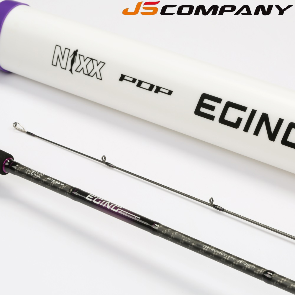 JS컴퍼니 닉스팝 에깅 버전2 무늬오징어 낚시대 S682L-M 팁런대 에깅로드 에깅대