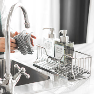 로긴 올스텐 주방 물빠짐 수세미거치대 수세미걸이 세제랙 키친랙 실사용 후기 | 효과 있을까? - 상품 이미지 1