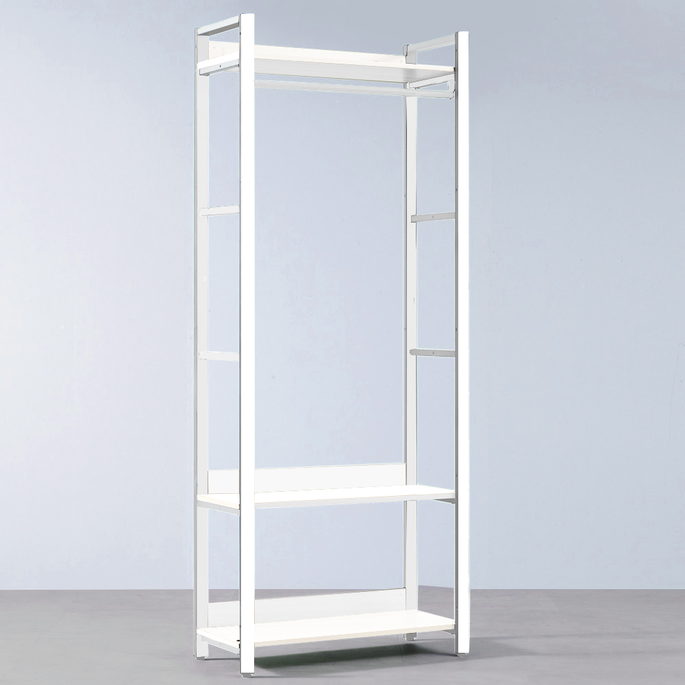 철제 드레스룸 시스템장 행거 1단 옷장 800 - 상세 이미지 2