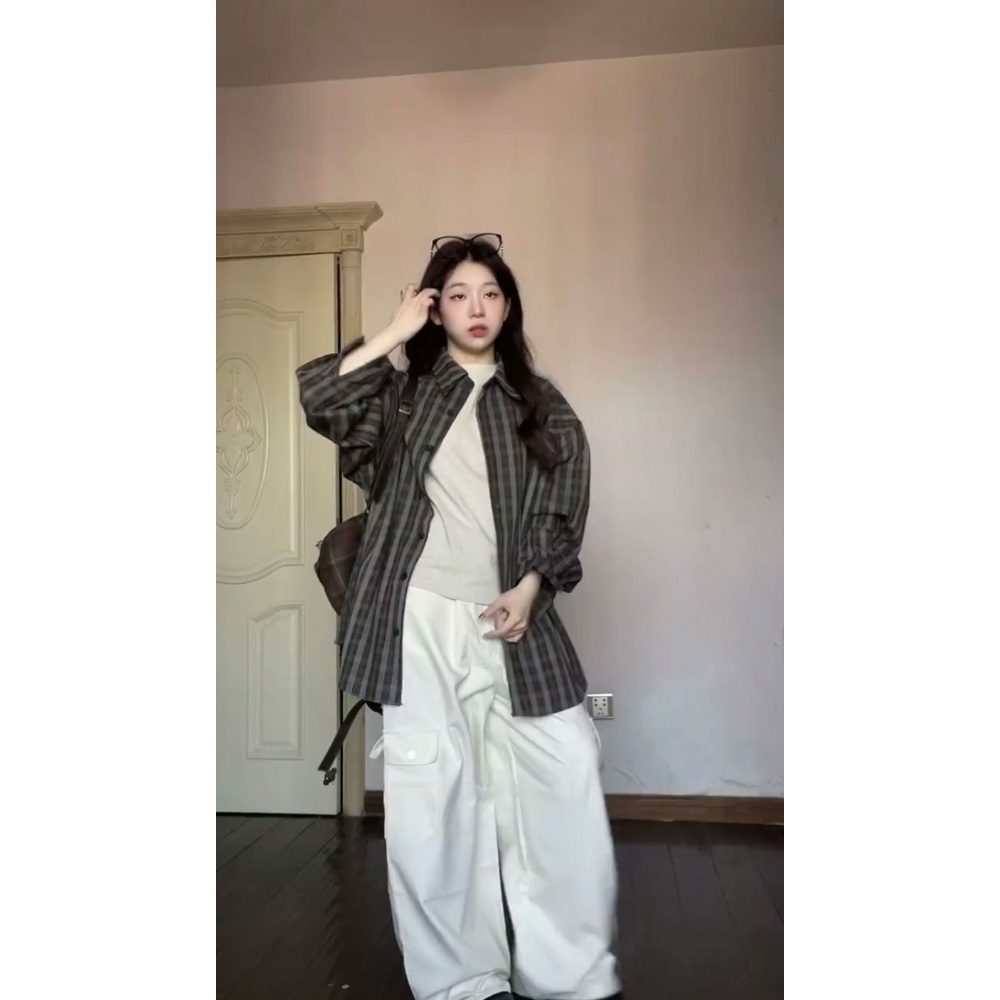 지락이의 뛰뛰빵빵 이영지 셔츠 블라우스 복고풍 너드 의상 옷 패션 - 상세 이미지 3