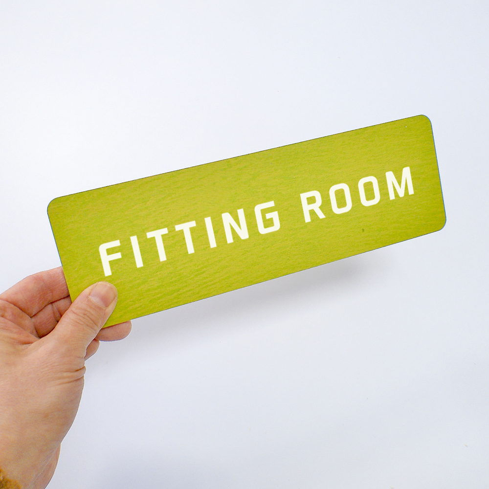 FITTING ROOM 피팅룸 도어사인 문패 탈의실 표지판 표찰 사인 안내문구 이미지 8