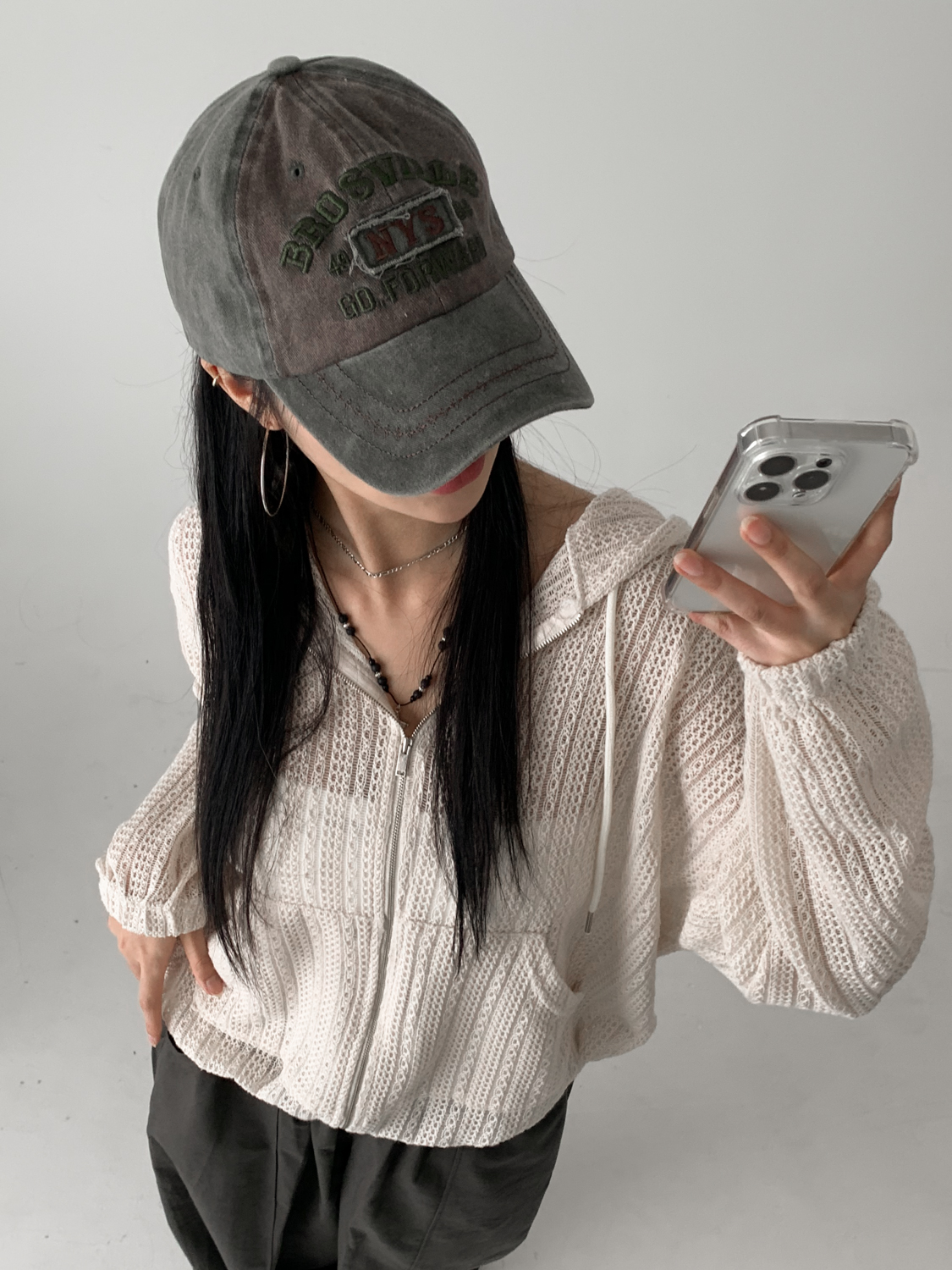[18종/BEST] y2k 레터링 자수 빈티지 페스티벌 볼캡 모자 모음 상세 이미지 18