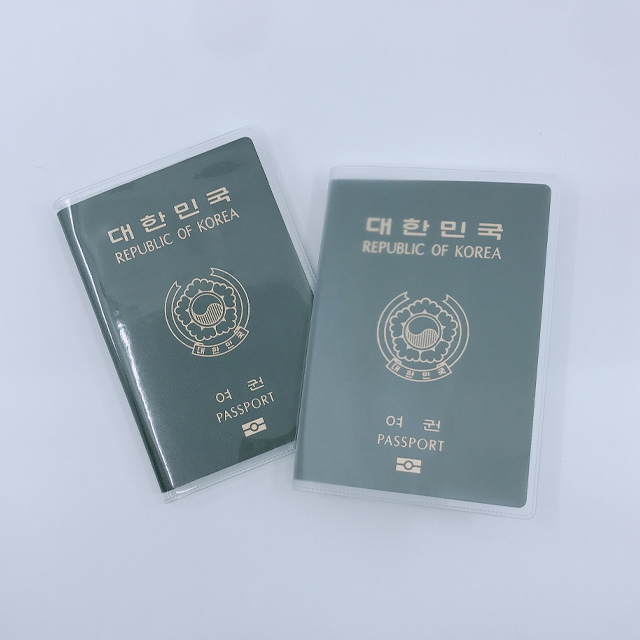 스토리빙 커버 여권 케이스 투명 이미지 2