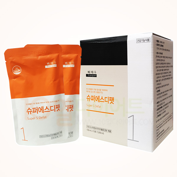 [비채유효소] 슈퍼에스디팻플러스 액상(30포) 탄수화물 지방합성 억제 체지방감소도움/가르시니아 캄보지아추출함유 제품 이미지