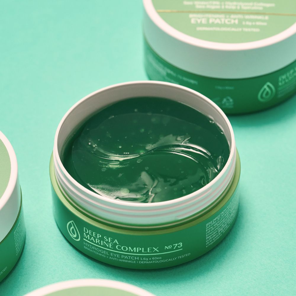 콜라겐 주름 탄력 눈밑패치 - 바시엘 딥 씨 마린 컴플렉스 73 아이패치 60매, 1개