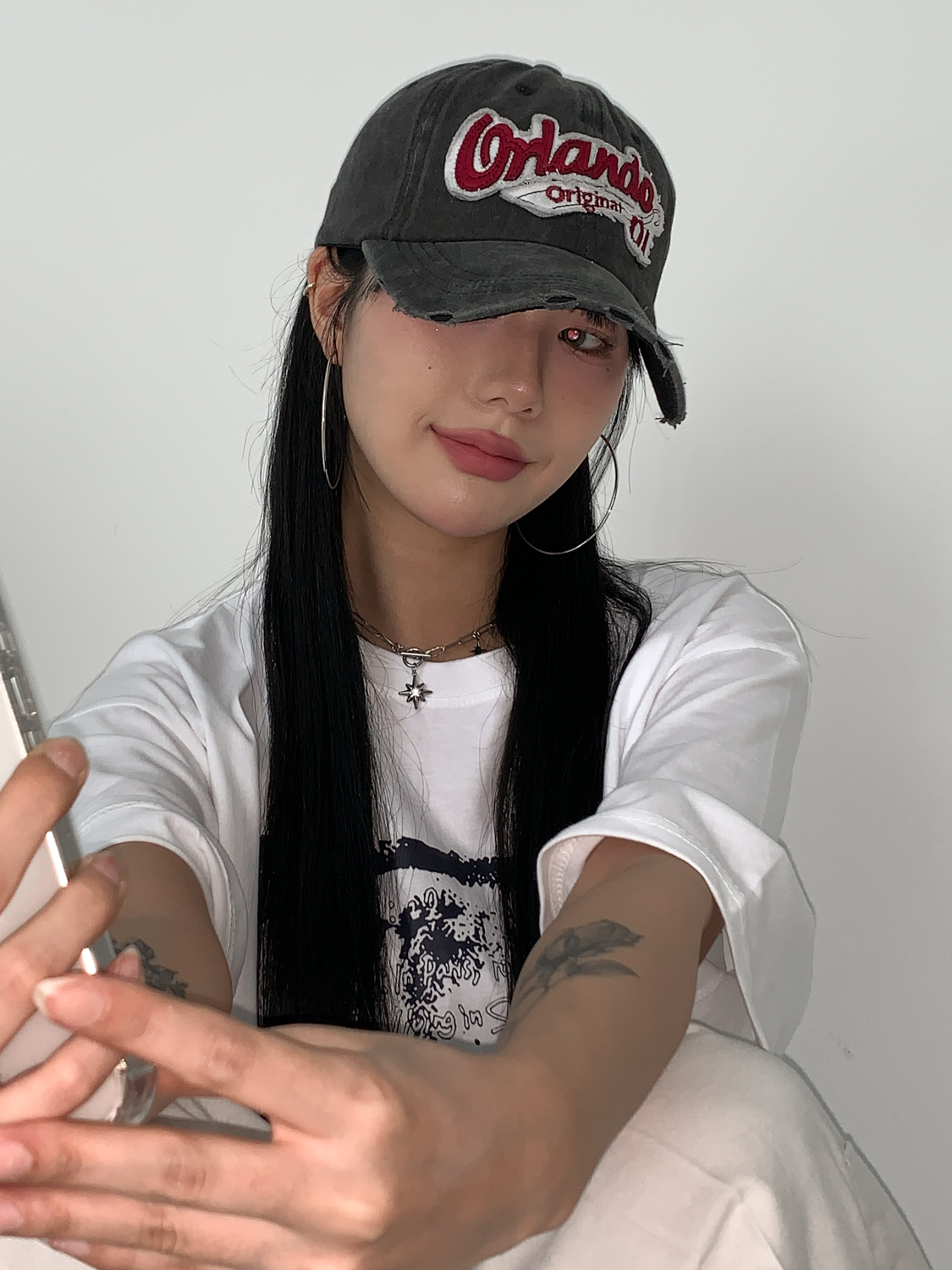 [18종/BEST] y2k 레터링 자수 빈티지 페스티벌 볼캡 모자 모음 상세 이미지 38