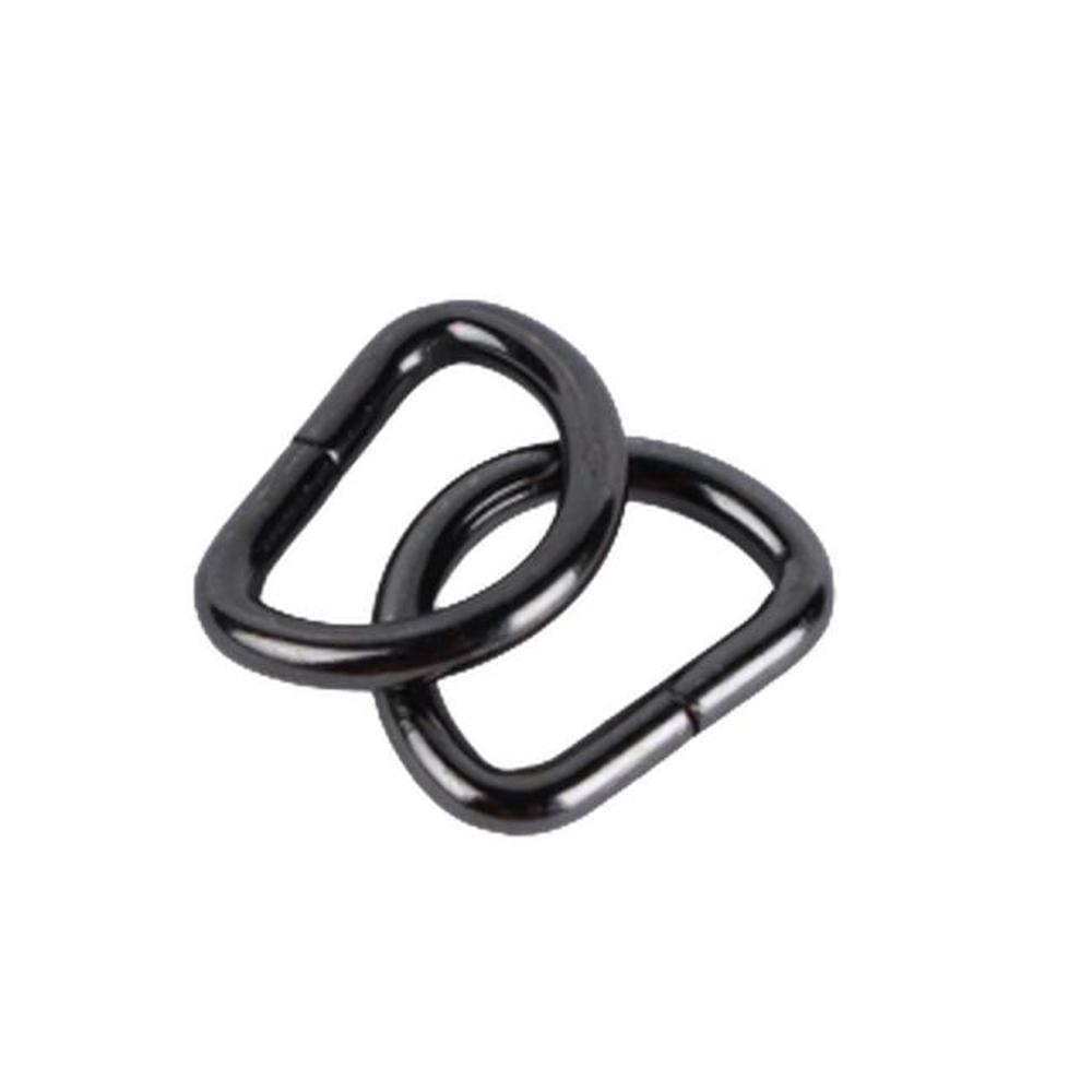 흑니켈 가방끈 부자재 라운드 D링 20mm 2P
